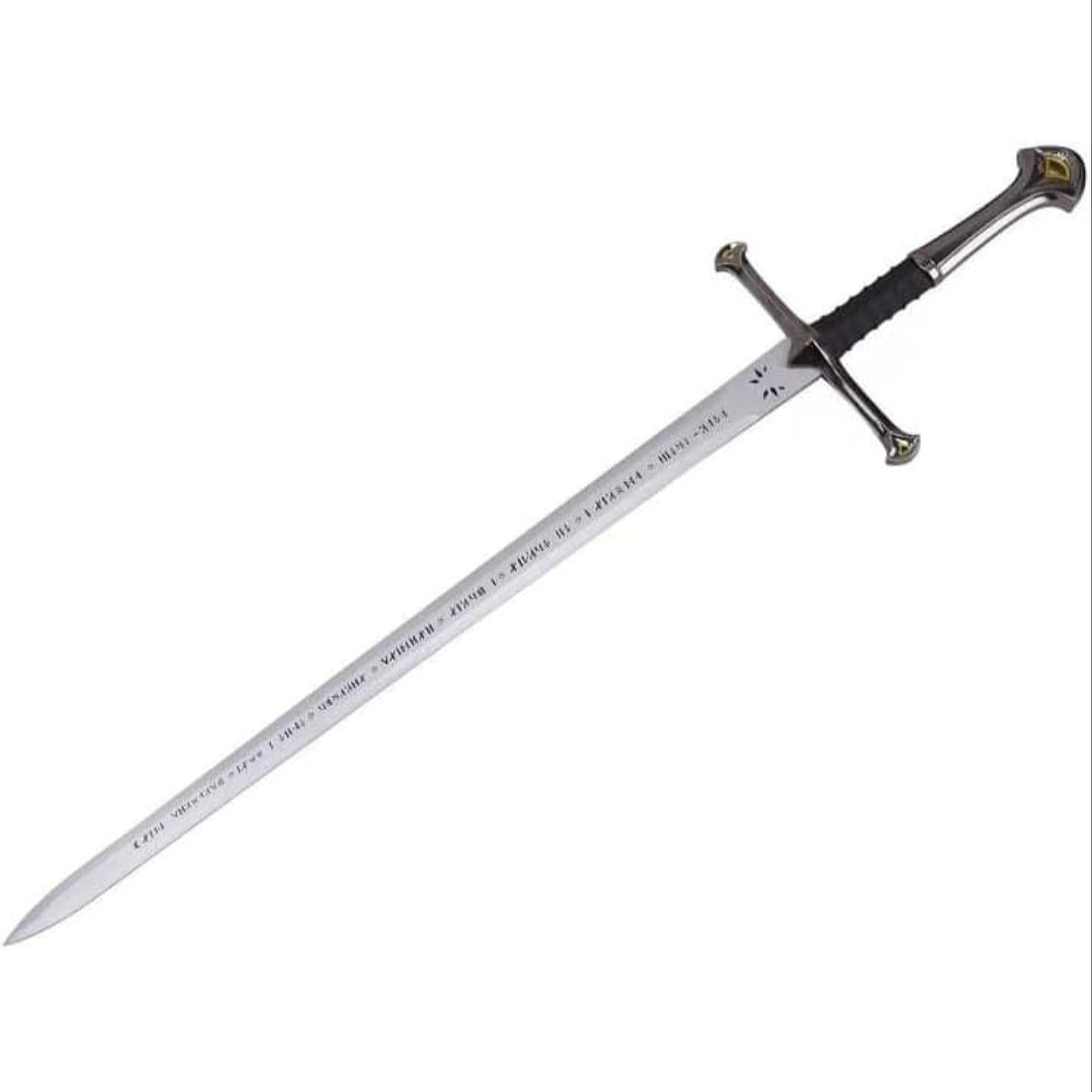 Lord of the Rings Sword of King Elessar Aragorn Anduril Wooden Cosplay Sword Replica