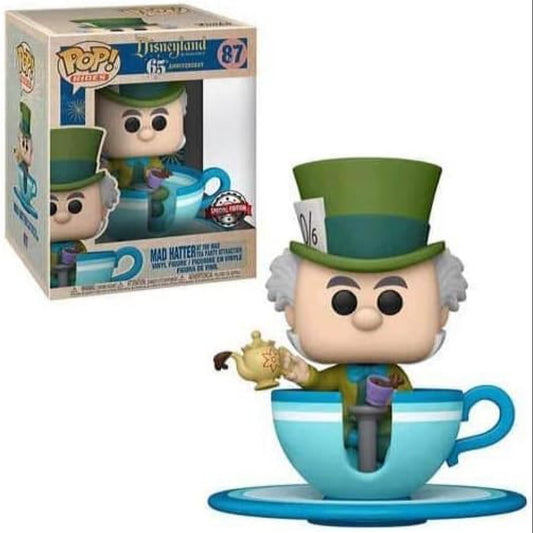 Disneyland 65th Alice in Wonderland Mad Hatter Teacup Funko Pop Vinyl Figure