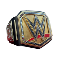 WWE Undisputed World Heavyweight Championship Wrestling Replica Belt 6MM Diecast Plate
