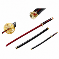 Rivers of Blood Straight Blade Metal Katana