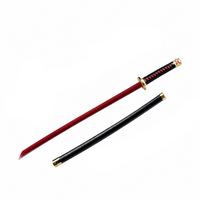 Rivers of Blood Straight Blade Metal Katana