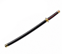 Rivers of Blood Straight Blade Metal Katana
