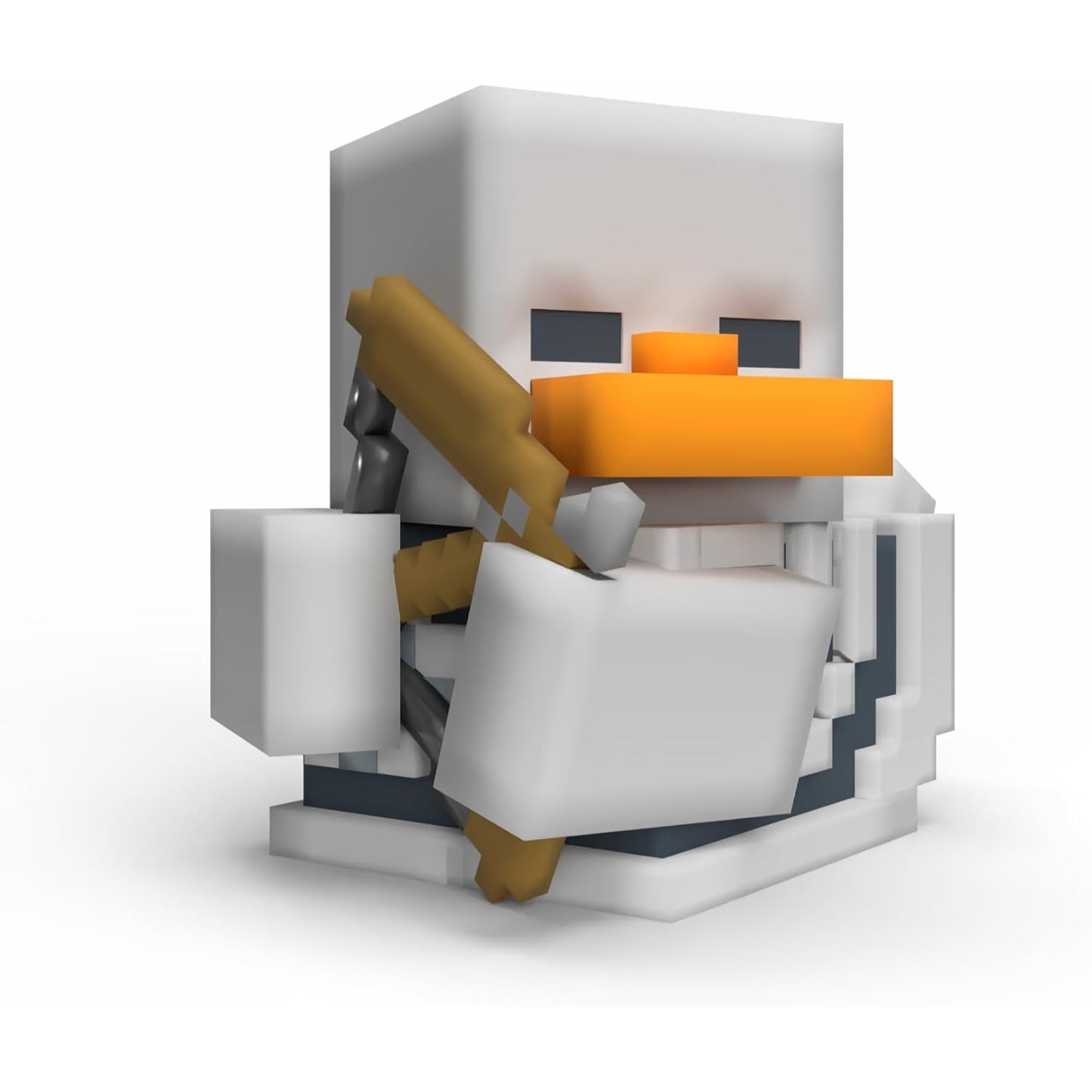 TUBBZ Minecraft Skeleton Cosplaying Rubber 1st Edition Duck Vinyl Figure