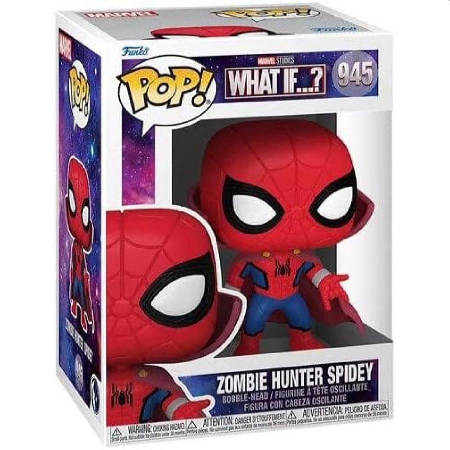 Marvel What If Zombie Hunter Spidey Funko Pop! Vinyl Figure