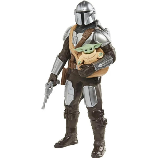 Star Wars Galactic Action The Mandalorian & Grogu Interactive 30-cm Figures