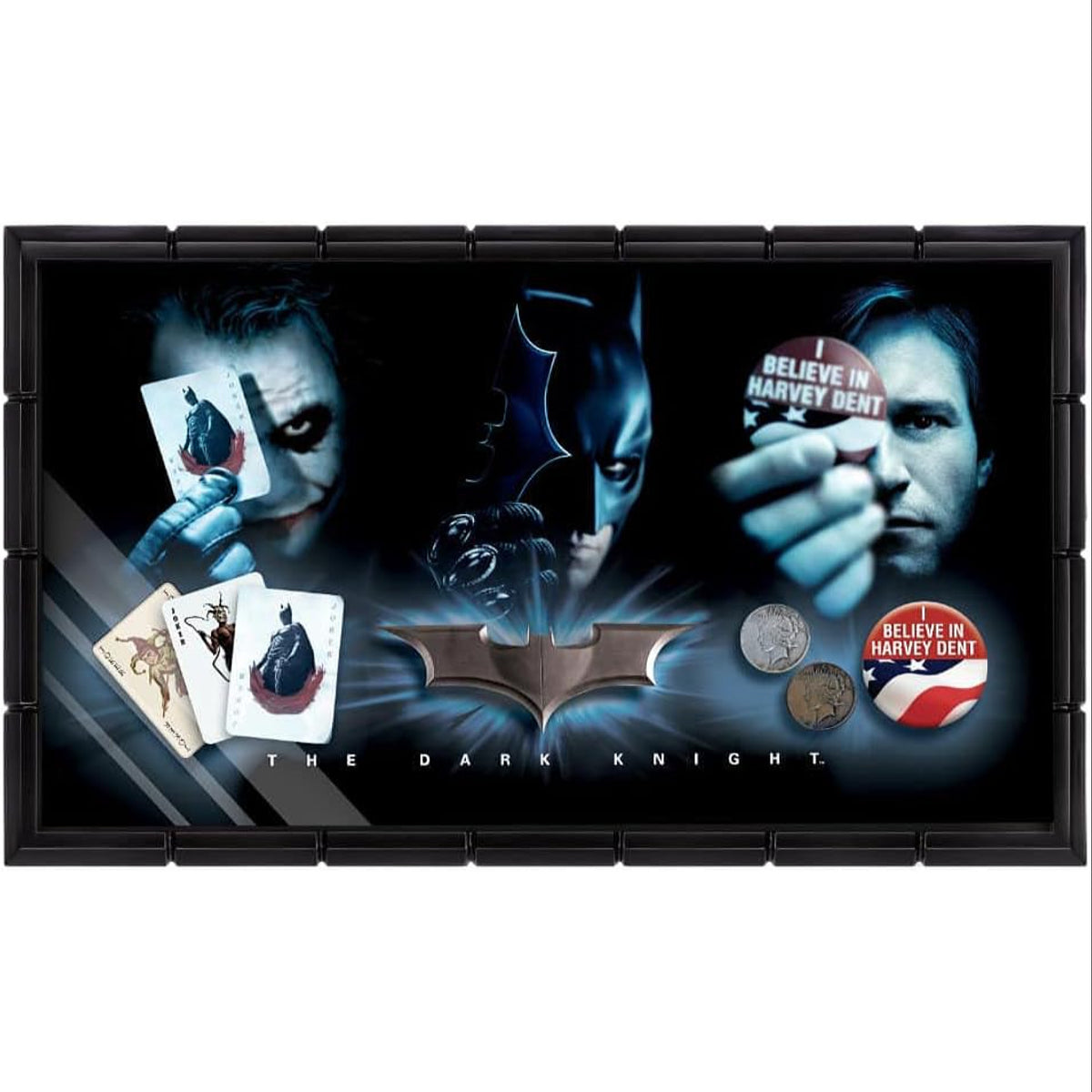 The Noble Collection Batman The Dark Knight Prop Set NN4536 EX DISPLAY