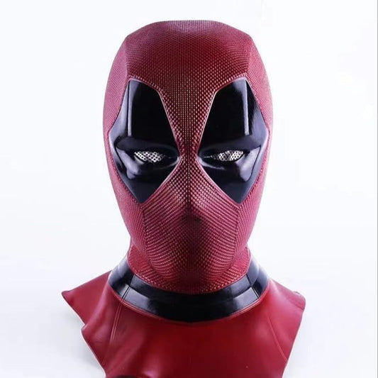 Deadpool Latex Mask Halloween Fancy Dress Cosplay