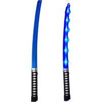 Blue Ninja LED Plastic Sword With Sound