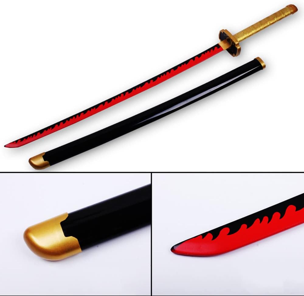 Demon Slayer Tsugikuni Wood Sword V2 Cosplay Prop Replica