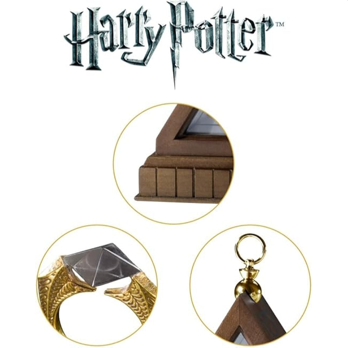 Harry Potter Gold Plated Horcrux Ring by the Noble Collection