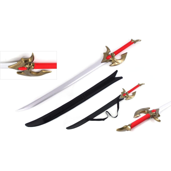 Solo Leveling Cha Hein Wooden Cosplay Replica Sword