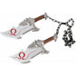 God of War Swords Kratos Blades of Chaos Foam 2 Pieces FL1077