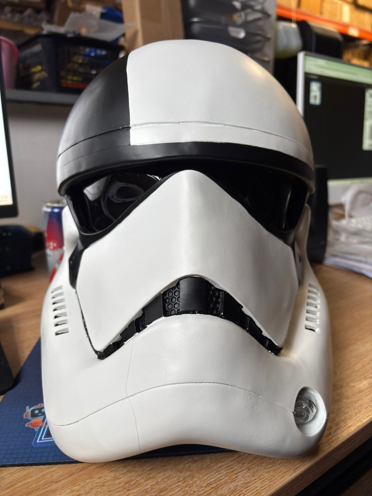 First Order Executioner Resin Helmet DAMAGED2