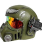 Imperial Guard Karskin Resin Cosplay Helmet FAULTY LIGHTS
