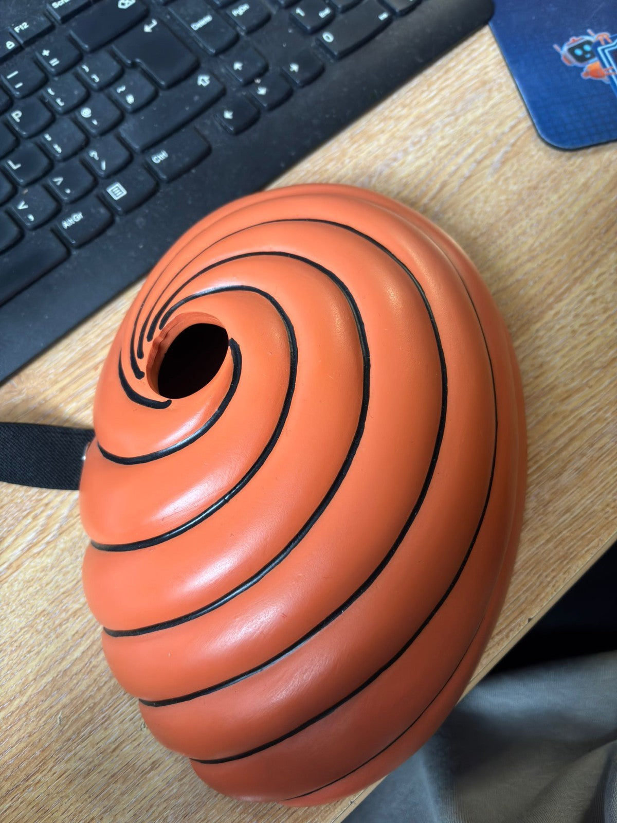 Naruto Resin Mask Tobi Madara DAMAGED