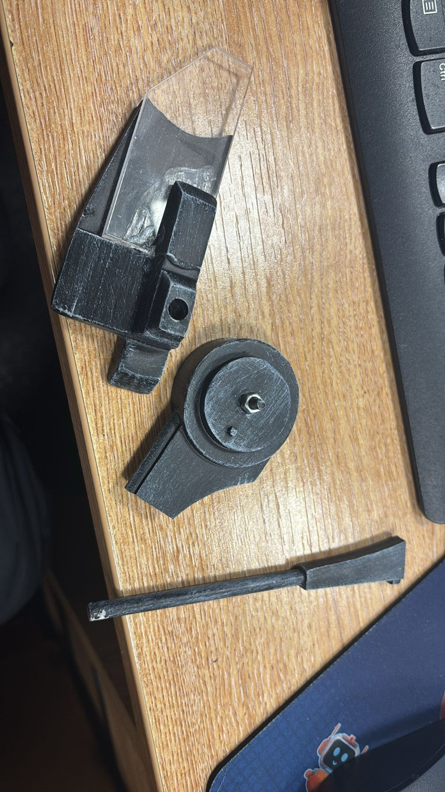 Star Wars Helmet Bad Batch Crosshair Resin Cosplay Helmet DAMAGED