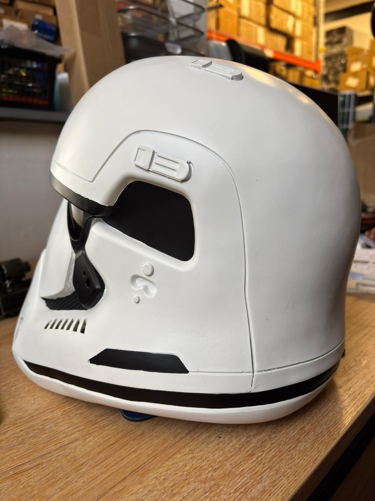 First Order Executioner Stormtrooper Resin Helmet DAMAGED