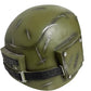 Imperial Guard Karskin Resin Cosplay Helmet FAULTY LIGHTS