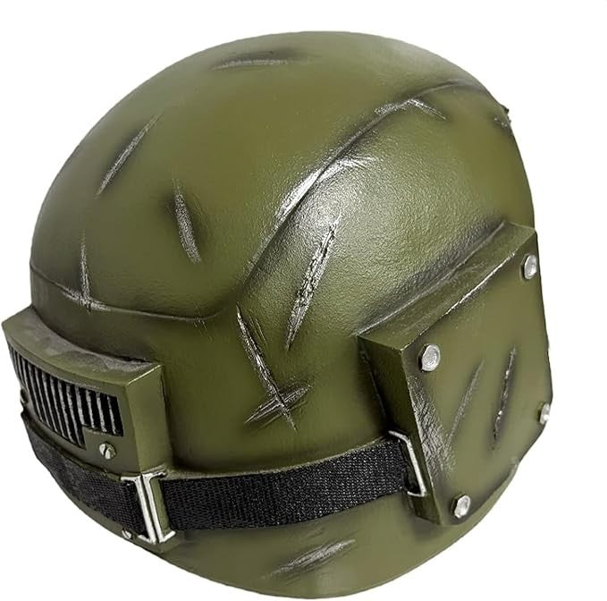 Imperial Guard Karskin Resin Cosplay Helmet FAULTY LIGHTS