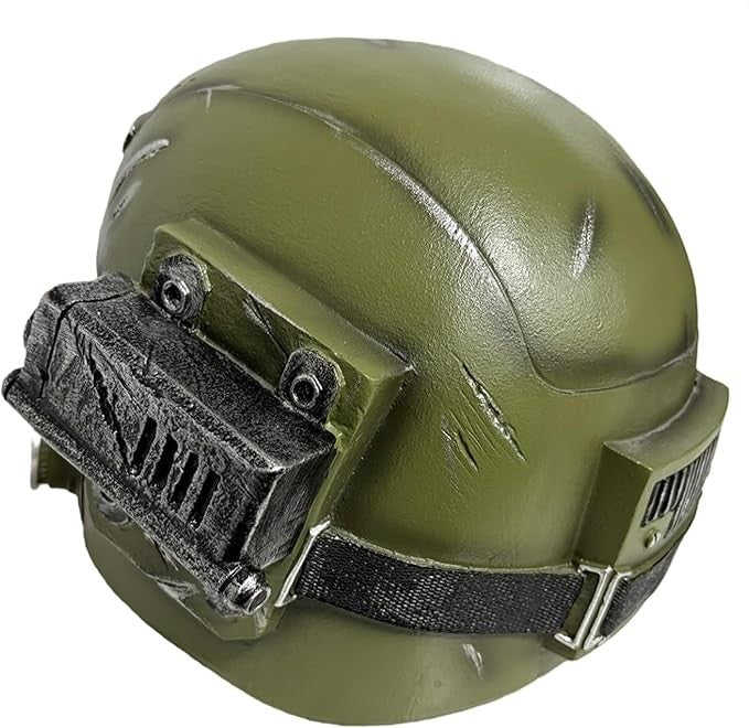 Imperial Guard Karskin Resin Cosplay Helmet FAULTY LIGHTS