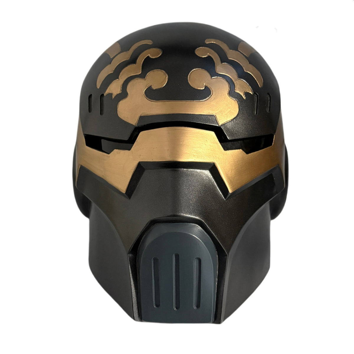 Star Wars Asajj Ventress Bounty Hunter Resin Cosplay Helmet DAMAGED