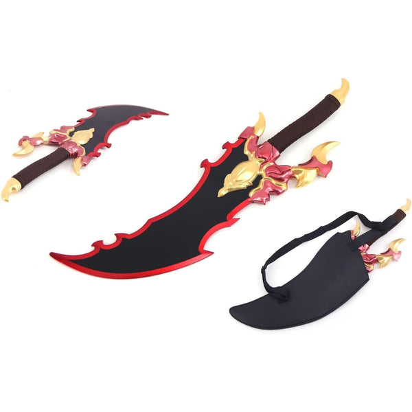 Solo Leveling Demon King's Dagger Wooden with Sheath