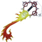 Kingdom Hearts Flame Libarator Foam Keyblade