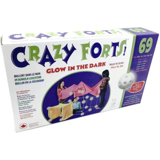 Crazy Forts Glow in The Dark Building Kit