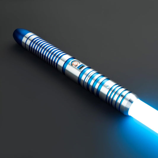 Star Wars Lightsaber RGB Smoothswing Cosplay 114B Blue 4-Fonts