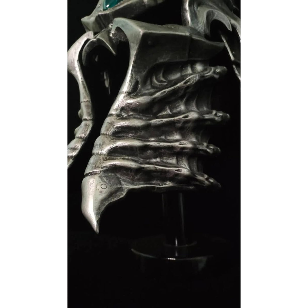 World of Warcraft Helm of Domination Lich King's Resin Helmet with Stand