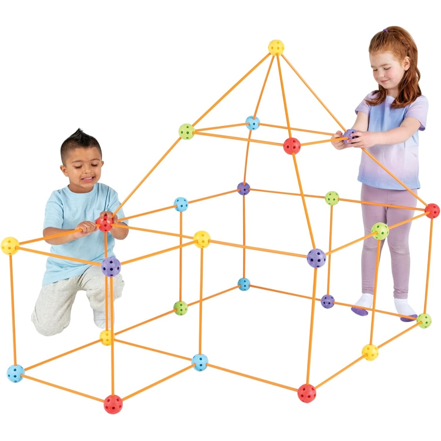 Crazy Forts Multi Colour Building Kit