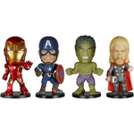 Avengers Age of Ultron Mini Wacky Wobblers 3.5" Funko Bobbleheads 4 Pack