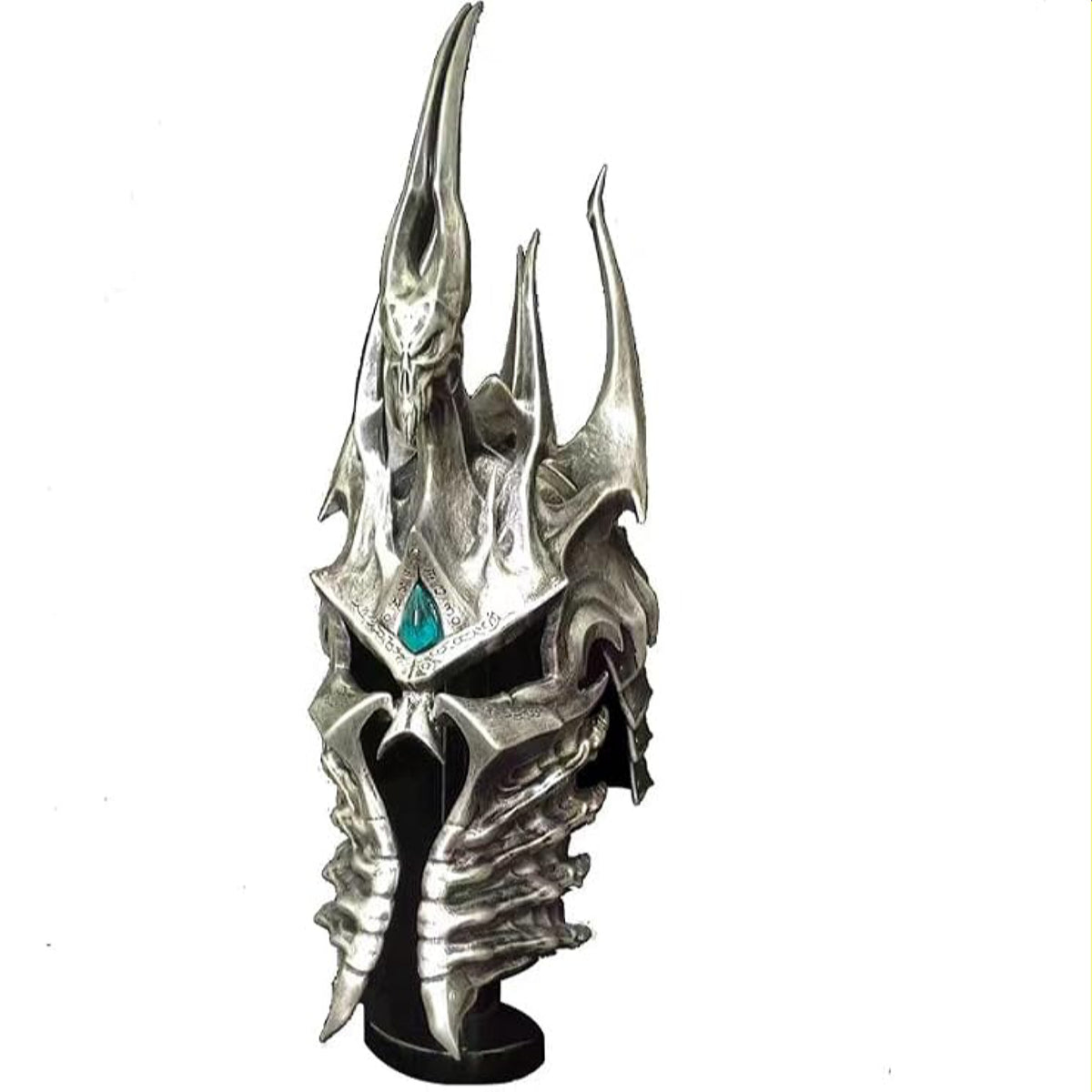 World of Warcraft Helm of Domination Lich King's Resin Helmet with Stand