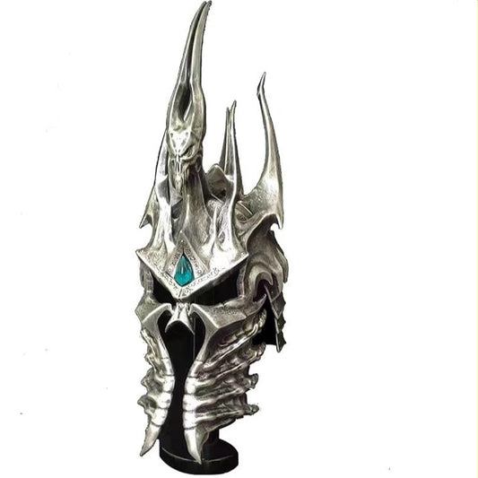 World of Warcraft Helm of Domination Lich King's Resin Helmet with Stand