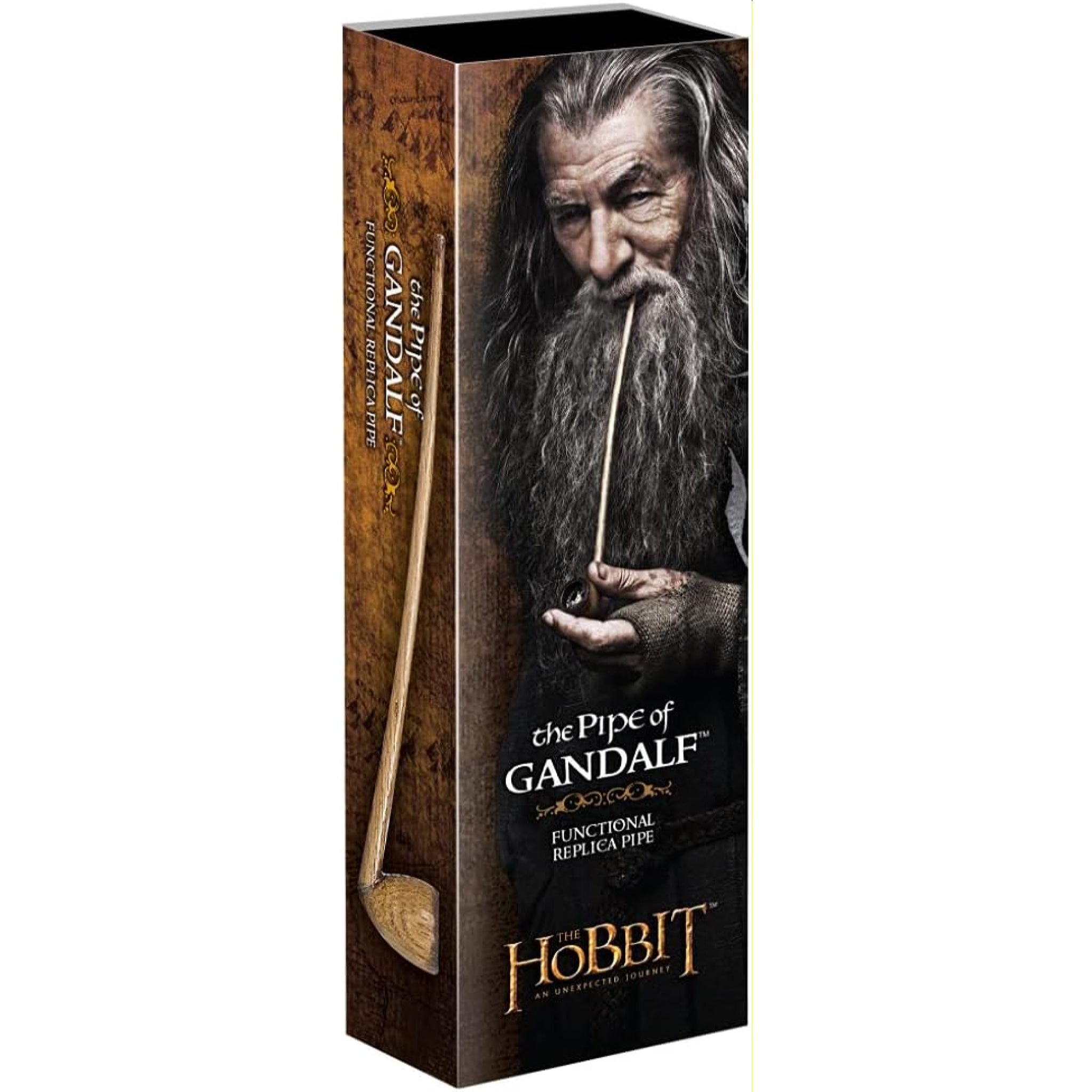 The Noble Collection The Hobbit Gandalf Pipe Functional Prop