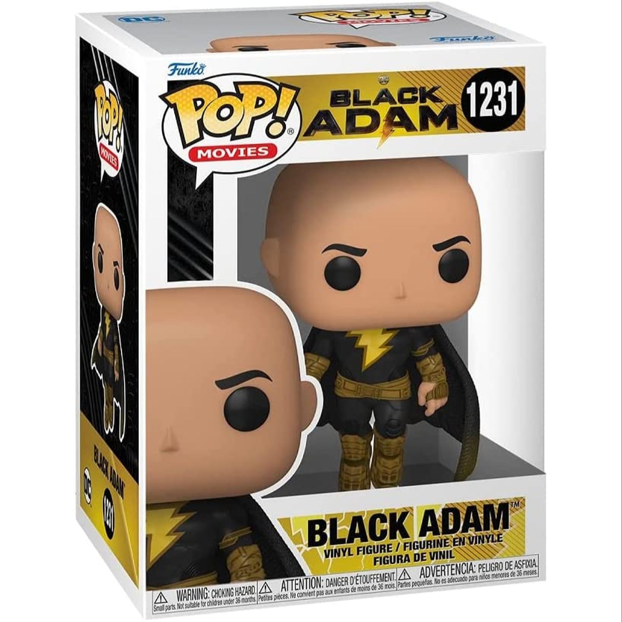DC Black Adam Flying Funko Pop! Vinyl Figure DAMAGED BOX