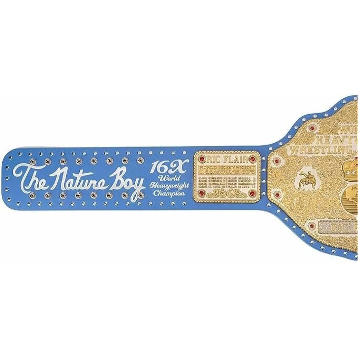 Ric Flair The Nature Boy Signature Series Replica Title Wrestling Belt 4MM Brass Plate