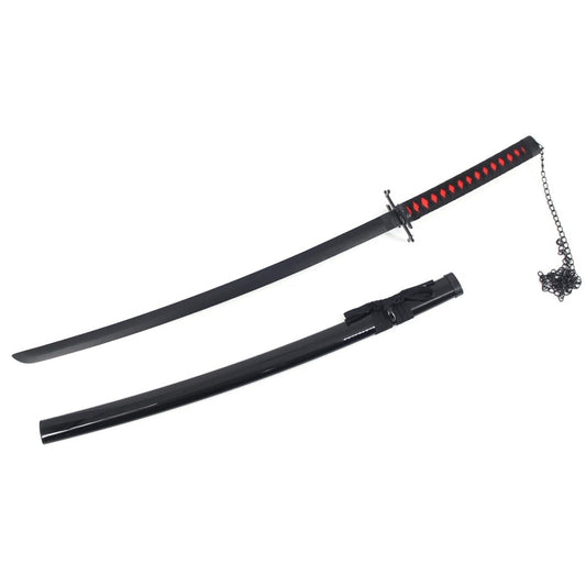 Bleach Ichigo Hex V2 Tensa Zangetsu Wooden Bamboo Blade Cosplay