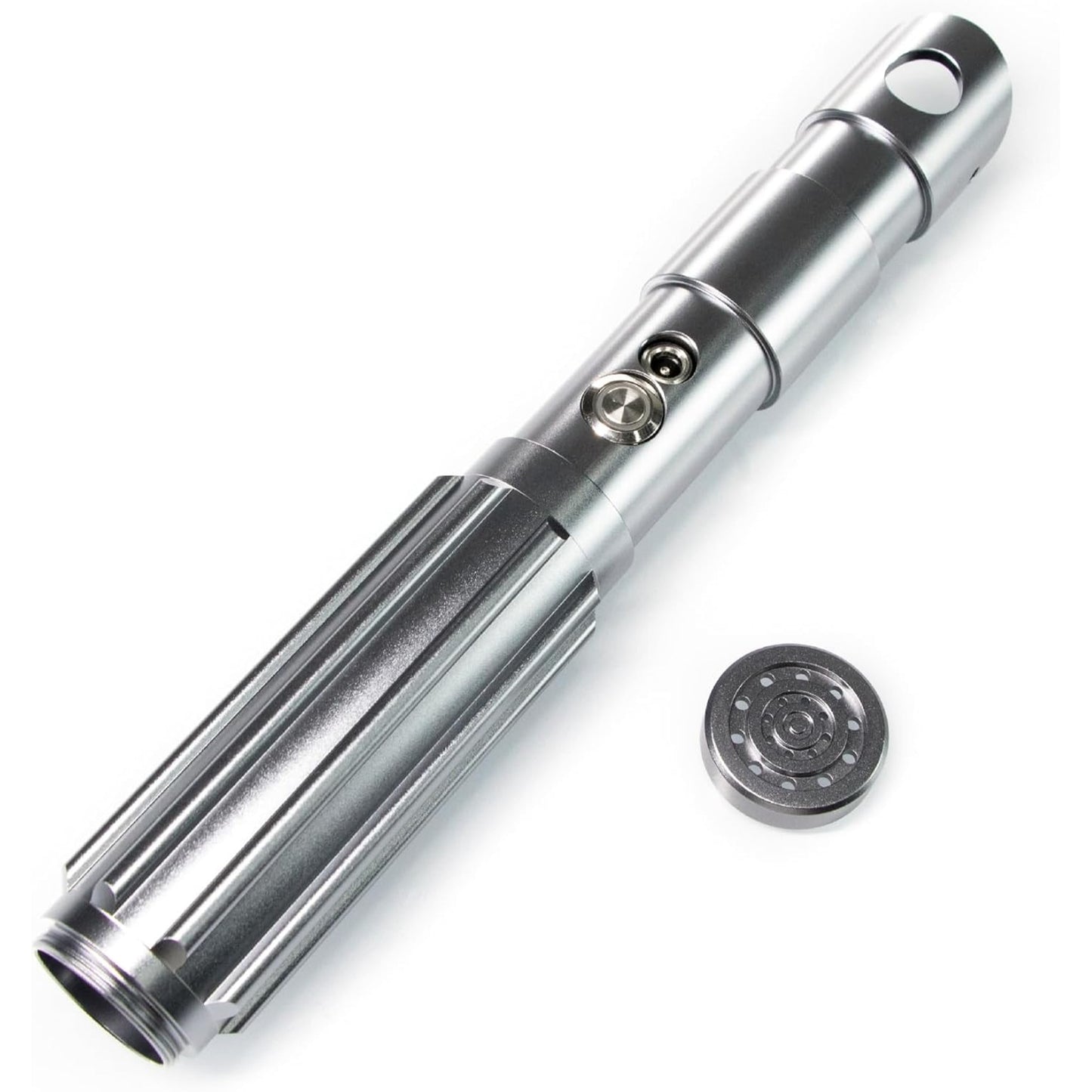 Star Wars Lightsaber RGB Smoothswing Force FX Cosplay C022B Grey 4-Fonts
