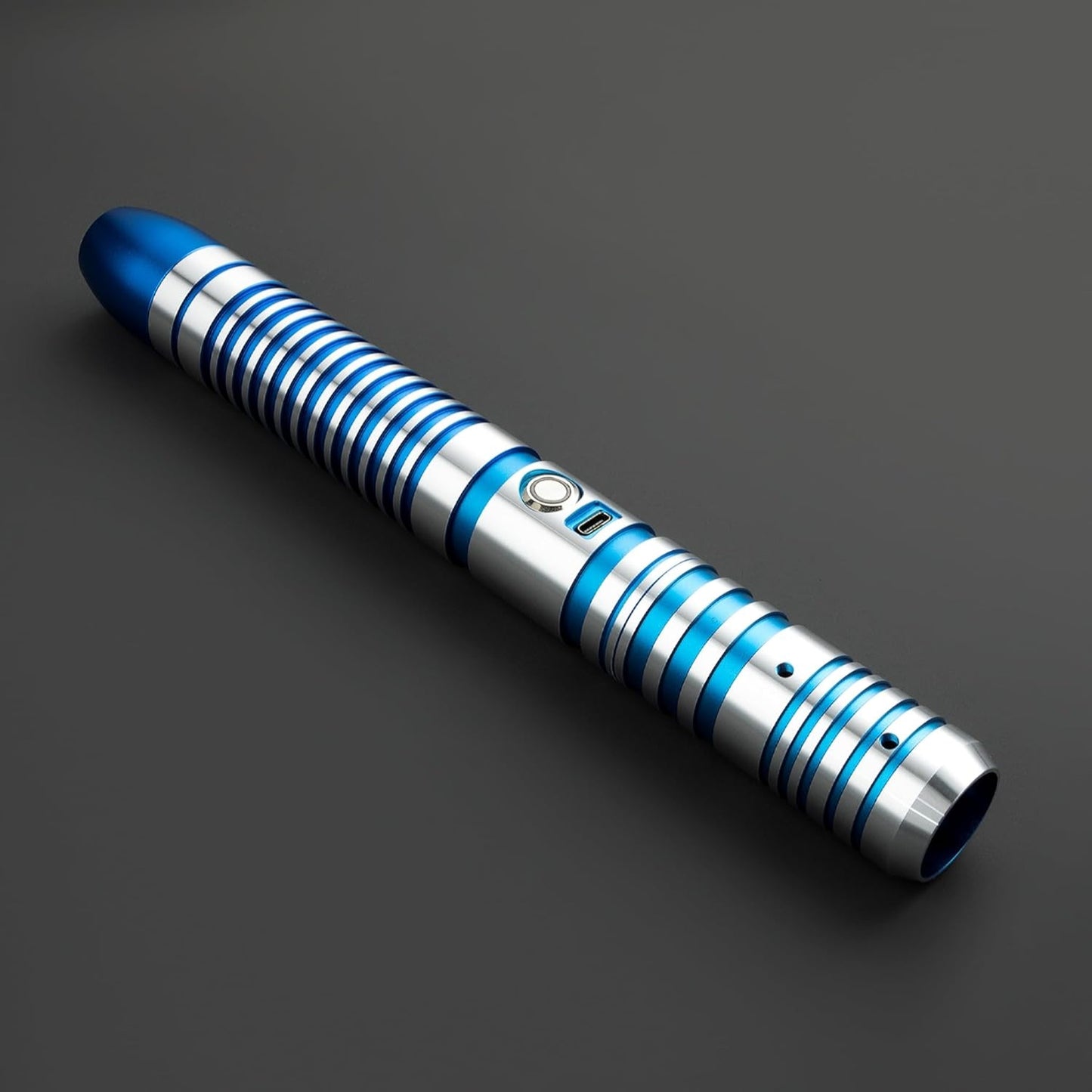 Star Wars Lightsaber RGB Smoothswing Cosplay 114B Blue 4-Fonts