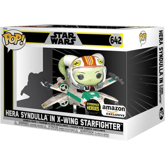 Star Wars Rebels Hera Syndulla In X-wing Ride Super Deluxe Funko Pop Vinyl Figure