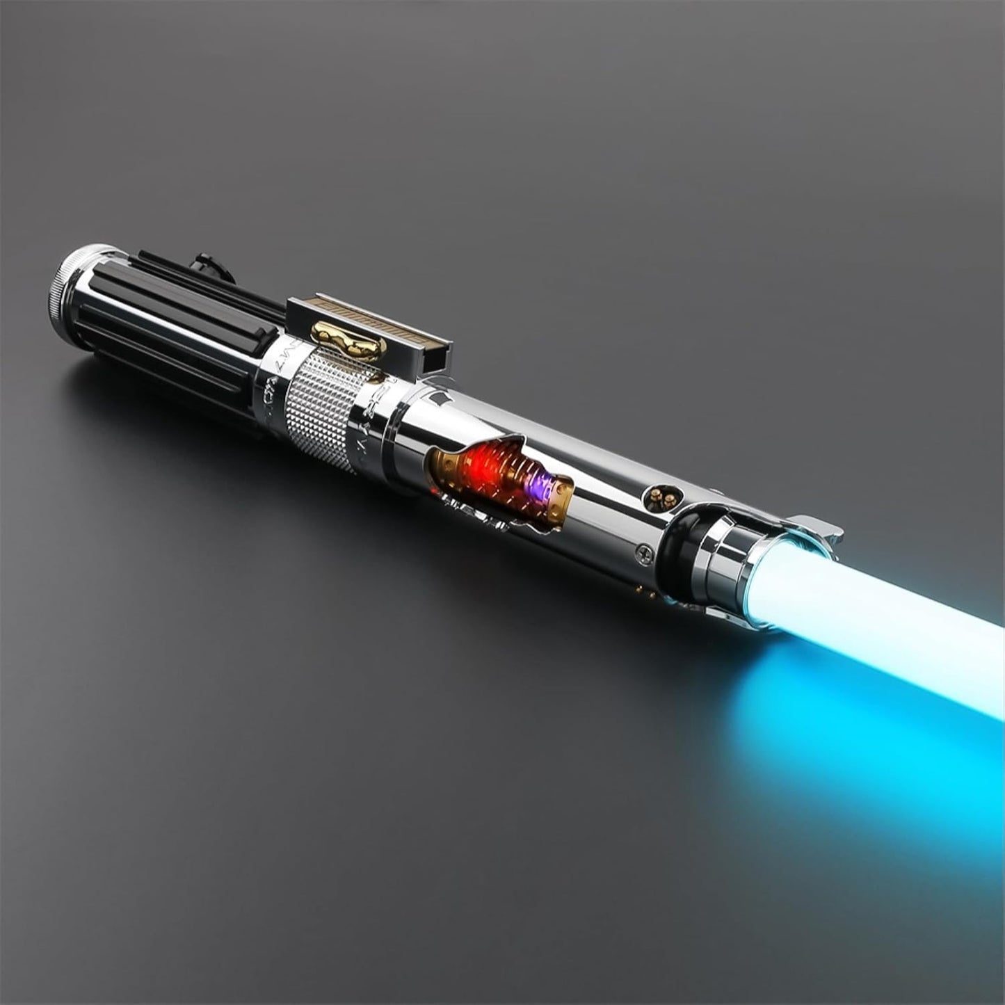 Star Wars Anakin Skywalker - Fallen Knight Silver Xenopixel Combat Lightsaber RGB USB-C Chargable