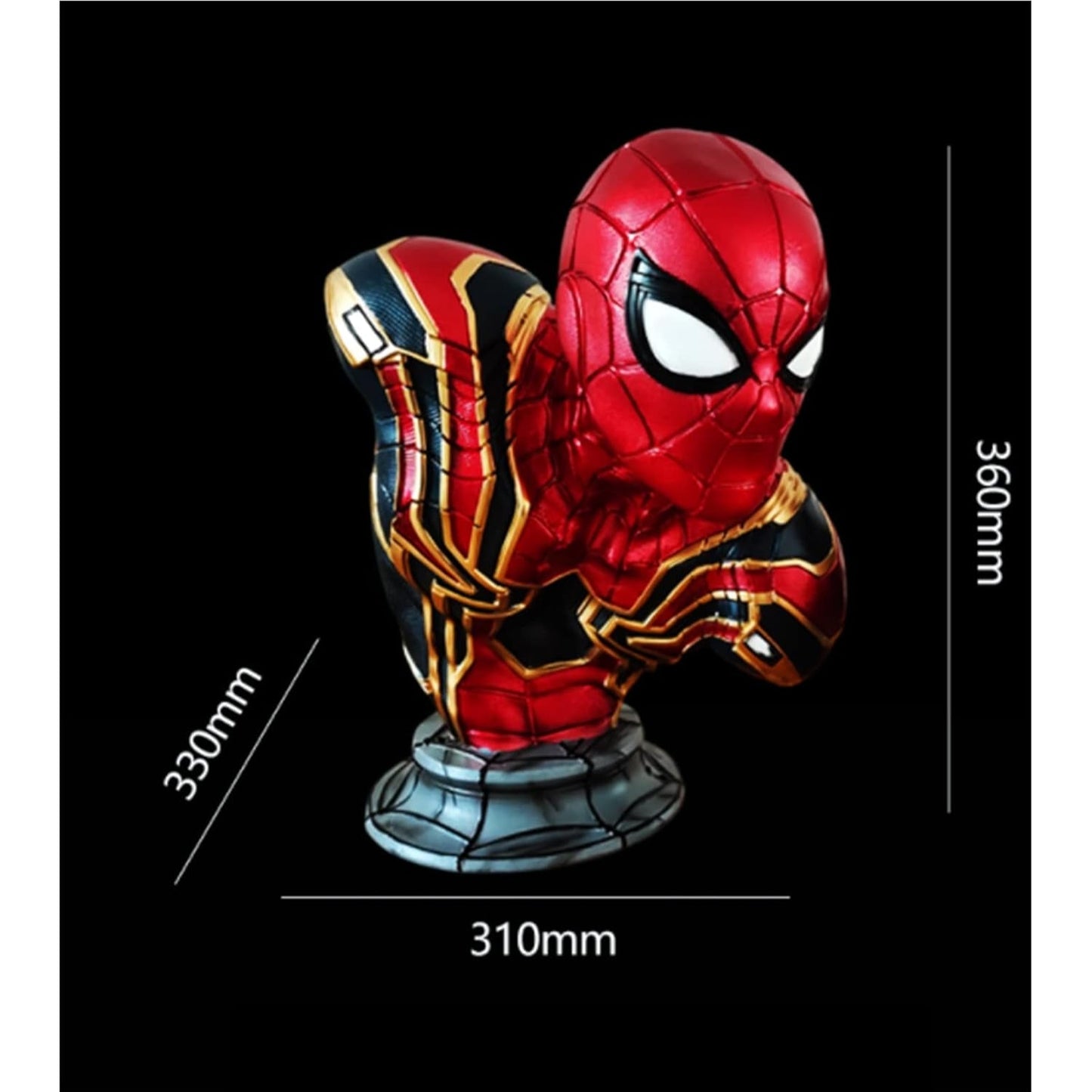 Iron Spider Resin Bust Marvel Decorative Statue TZ-AD280