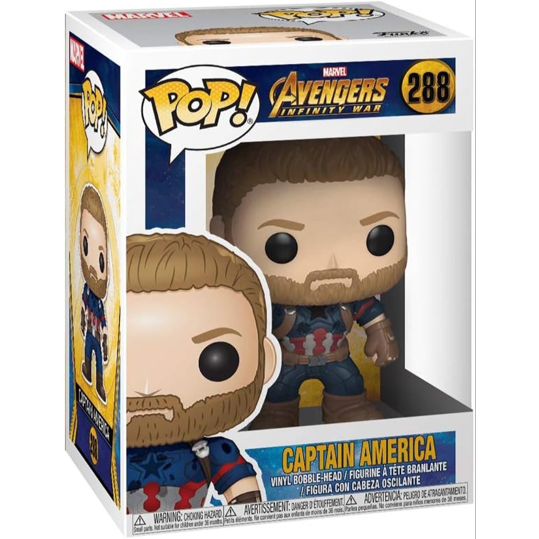 Marvel Avengers Infinity War Captain America Funko Pop! Vinyl Figure