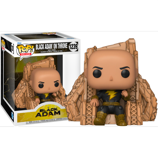 DC Black Adam on Throne Deluxe Funko Pop! Vinyl Figure