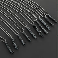 Lightsaber Hilt Stainless Steel Necklace