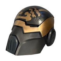 Star Wars Asajj Ventress Bounty Hunter Resin Cosplay Helmet DAMAGED