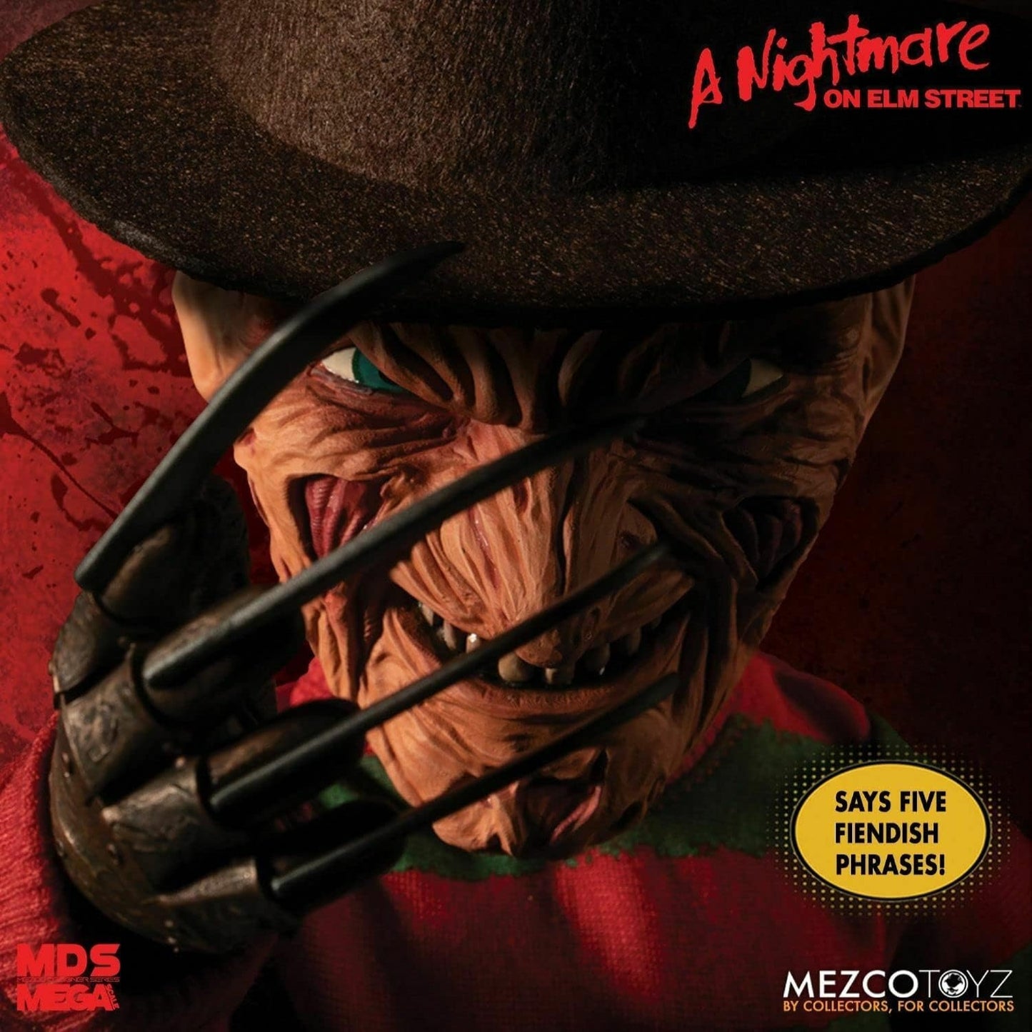 MEZCO Nightmare On Elm Street Freddy 15" Figure