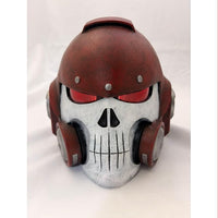 Warhammer Space Marine Reiver Red LED Resin Helmet
