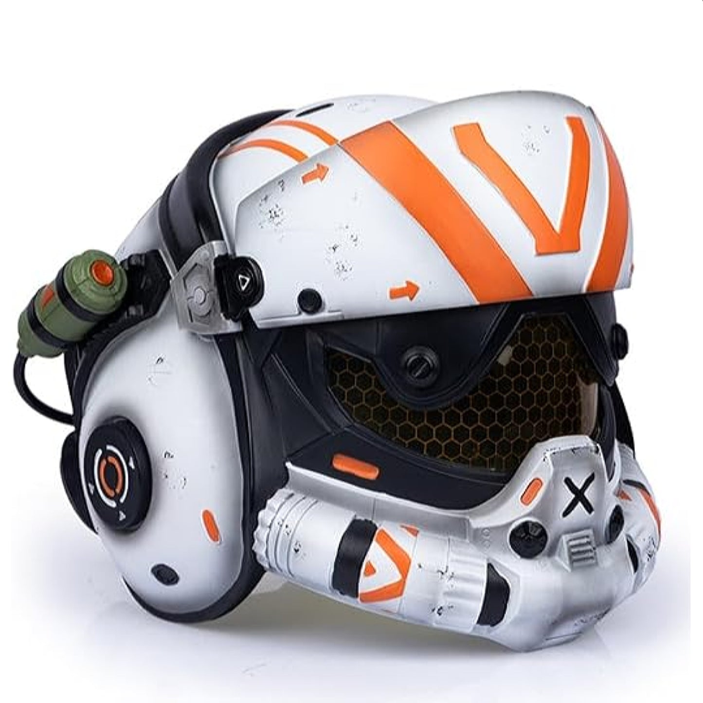 Titanfall 2 Viper Pilot Battle Damaged Resin Helmet